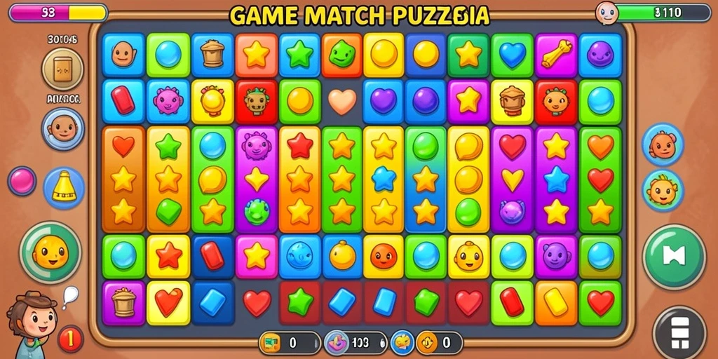 vm108 - Berbagai karakter dengan kemampuan unik untuk dipilih.